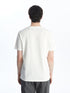 LC Waikiki Crew Neck Short Sleeve Men's Textured T-Shirt